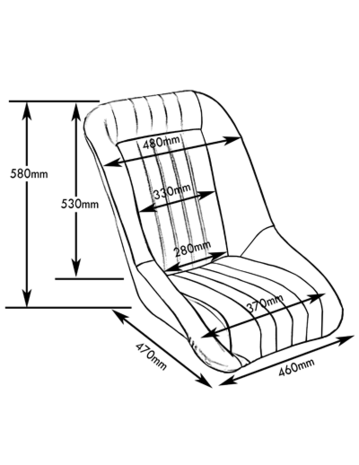 Bucketseat Vintage Legend [brown]