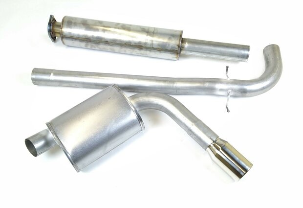 JT Superflow Stainless Steel Sport Exhaust Volvo S60 2001-09