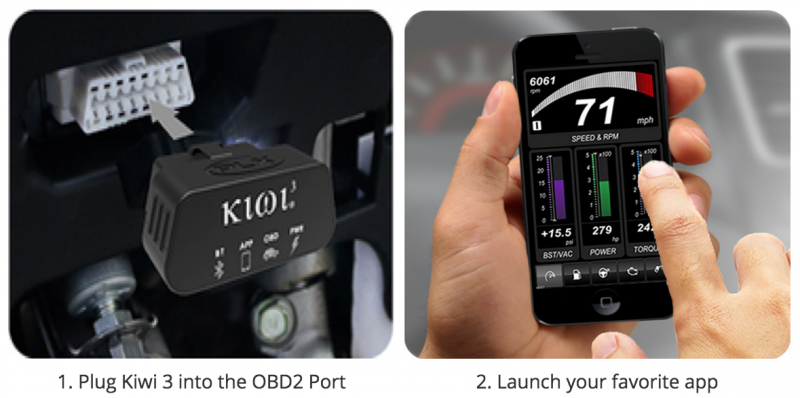 PLX Kiwi 3 OBDII Wireless Scan Tool - European Tuning > Volvo
